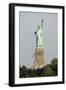 Statue of Liberty Seen from Behind, New York City-Paul Souders-Framed Photographic Print