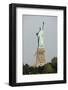 Statue of Liberty Seen from Behind, New York City-Paul Souders-Framed Photographic Print