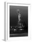 Statue of Liberty sunset. NYC harbor, Manhattan-null-Framed Photographic Print