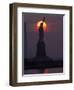 Statue of Liberty, Sunset, NYC-Kurt Freundlinger-Framed Photographic Print