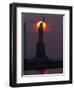 Statue of Liberty, Sunset, NYC-Kurt Freundlinger-Framed Photographic Print