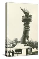 Statue of Liberty Torch, New York-null-Stretched Canvas