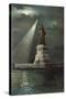 Statue of Liberty, Torch Spotlight-null-Stretched Canvas