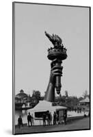 Statue Of Liberty Torch-null-Mounted Poster