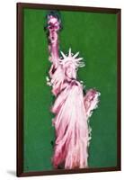 Statue of Liberty VII - In the Style of Oil Painting-Philippe Hugonnard-Framed Giclee Print