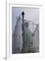 Statue of Liberty with Scaffolding-null-Framed Photographic Print