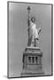 Statue of Liberty with Women's Rights Banner-null-Mounted Photographic Print