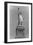 Statue of Liberty with Women's Rights Banner-null-Framed Photographic Print