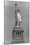 Statue of Liberty with Women's Rights Banner-null-Mounted Photographic Print