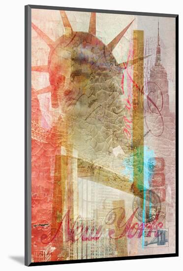 Statue Of Liberty-null-Mounted Art Print