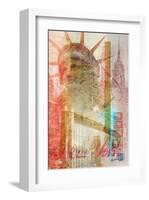 Statue Of Liberty-null-Framed Art Print