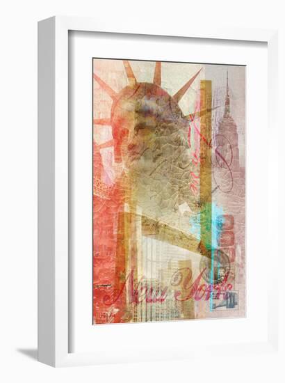 Statue Of Liberty-null-Framed Art Print