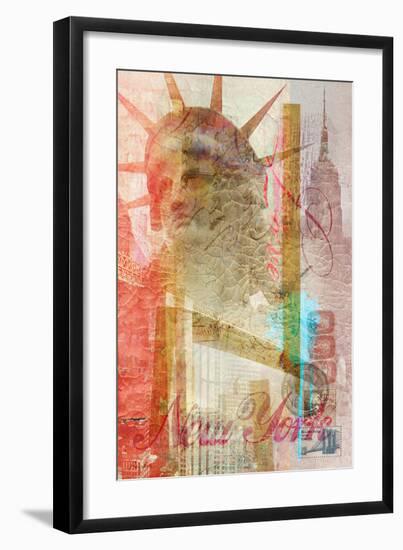 Statue Of Liberty-null-Framed Art Print