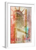 Statue Of Liberty-null-Framed Art Print