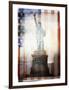 Statue Of Liberty-null-Framed Premium Giclee Print