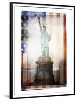 Statue Of Liberty-null-Framed Premium Giclee Print