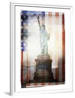 Statue Of Liberty-null-Framed Premium Giclee Print