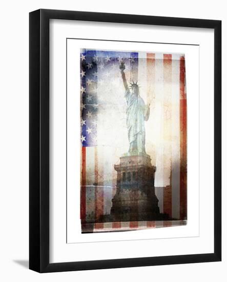 Statue Of Liberty-null-Framed Art Print