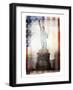 Statue Of Liberty-null-Framed Art Print