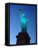 Statue of Liberty-Kurt Freundlinger-Framed Stretched Canvas