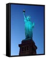 Statue of Liberty-Kurt Freundlinger-Framed Stretched Canvas