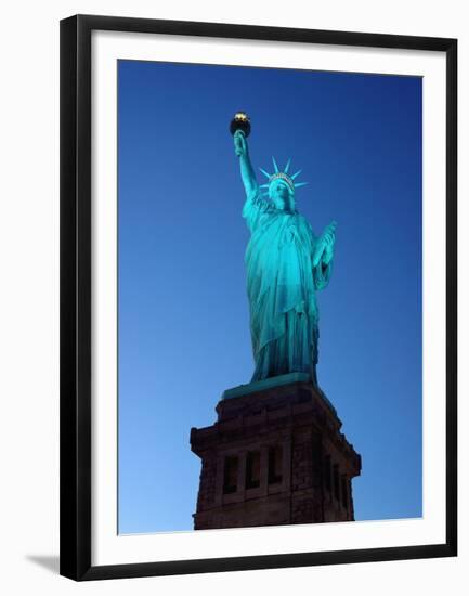 Statue of Liberty-Kurt Freundlinger-Framed Premium Photographic Print