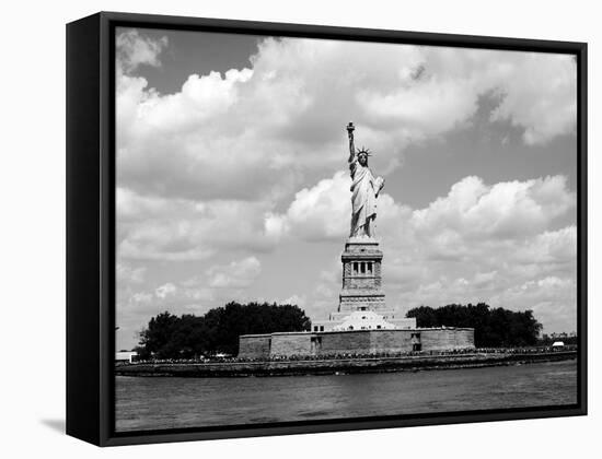 Statue of Liberty-Jeff Pica-Framed Stretched Canvas