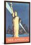 Statue of Liberty-null-Framed Art Print