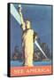 Statue of Liberty-null-Framed Stretched Canvas