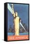 Statue of Liberty-null-Framed Stretched Canvas