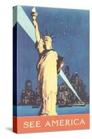 Statue of Liberty-null-Stretched Canvas