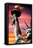 Statue of Liberty-Unknown Unknown-Framed Stretched Canvas