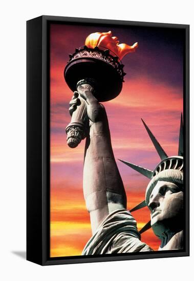 Statue of Liberty-Unknown Unknown-Framed Stretched Canvas