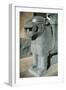 Statue of Lion-null-Framed Photographic Print