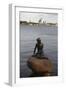 Statue of Little Mermaid (Lille Havfrue)-null-Framed Giclee Print