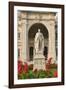 Statue of Lord Curzon at the Victoria Memorial-Jon Hicks-Framed Photographic Print