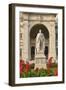 Statue of Lord Curzon at the Victoria Memorial-Jon Hicks-Framed Photographic Print