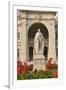 Statue of Lord Curzon at the Victoria Memorial-Jon Hicks-Framed Photographic Print