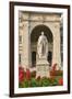 Statue of Lord Curzon at the Victoria Memorial-Jon Hicks-Framed Photographic Print