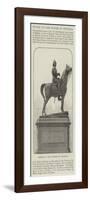 Statue of Lord Napier of Magdala-null-Framed Giclee Print