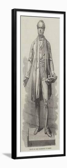 Statue of Lord Palmerston at Romsey-null-Framed Giclee Print