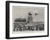 Statue of Lord Roberts Unveiled at Calcutta by the Viceroy, Lord Elgin-null-Framed Giclee Print