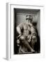 Statue of Lorenzo De' Medici-Michelangelo Buonarroti-Framed Giclee Print