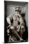 Statue of Lorenzo De' Medici-Michelangelo Buonarroti-Mounted Giclee Print