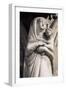 Statue of Madonna at Church on Varhegy Hill, Buda, Budapest, Hungary, 13th Century-null-Framed Giclee Print