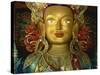 Statue of Maitreya, Tikse Gompa, Ladakh, India-James Gritz-Stretched Canvas