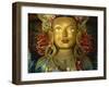 Statue of Maitreya, Tikse Gompa, Ladakh, India-James Gritz-Framed Photographic Print