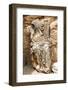 Statue of Marcus Aurelius, Roman ruins, Dougga Archaeological Site, Tunisia-Nico Tondini-Framed Photographic Print