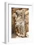 Statue of Marcus Aurelius, Roman ruins, Dougga Archaeological Site, Tunisia-Nico Tondini-Framed Photographic Print