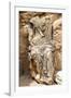 Statue of Marcus Aurelius, Roman ruins, Dougga Archaeological Site, Tunisia-Nico Tondini-Framed Photographic Print